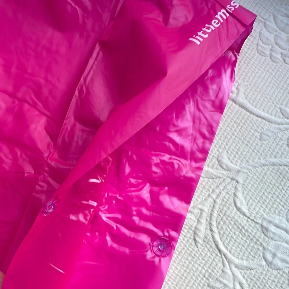 Hooded Rain Poncho - Little Miss Matched - Bright Pink - Hi & Bye
